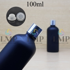 Chai tinh dầu phun mờ nắp xi KO viền 100ml