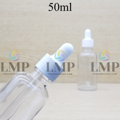 Chai tinh dầu nắp bóp khoen nhựa sọc 50ml
