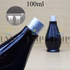 Chai đèn dầu nắp xi 2 viền 100ml