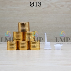 Nắp sọc Ø18 ( kèm nút chặn )