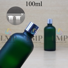 Chai tinh dầu phun mờ nắp xi KO viền 100ml