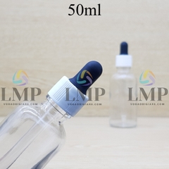 Chai tinh dầu nắp bóp khoen nhựa sọc 50ml