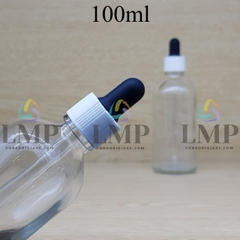 Chai tinh dầu nắp bóp khoen nhựa sọc 100ml