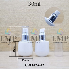 Chai thủy tinh bầu đầu xịt giọt xi