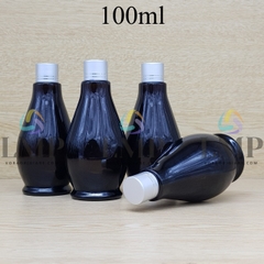 Chai đèn dầu nắp xi 2 viền 100ml