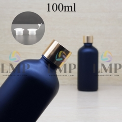 Chai tinh dầu phun mờ nắp xi KO viền 100ml