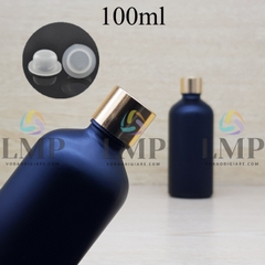Chai tinh dầu phun mờ nắp xi KO viền 100ml