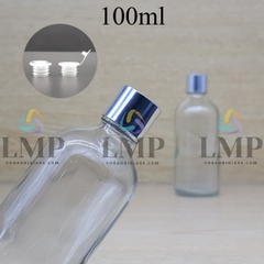 Chai tinh dầu nắp xi KO viền 100ml