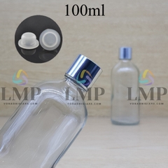 Chai tinh dầu nắp xi KO viền 100ml