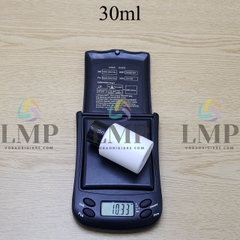 Chai PETG vai ngang nắp vặn trơn