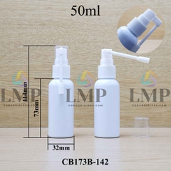 Chai vai tròn đầu xịt mũi 360 độ 50ml
