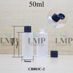 Chai thủy tinh nắp bật sọc
