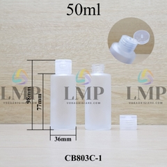 Chai thủy tinh nắp bật sọc