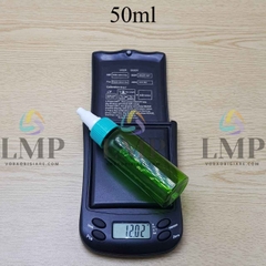 Chai vai tròn nắp nhọn sọc tattoo 50ml