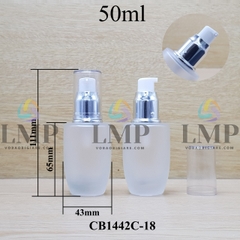 Chai thủy tinh bầu đầu xịt giọt xi