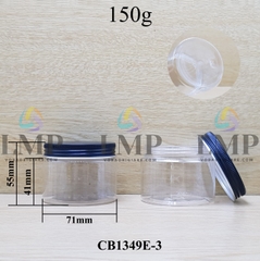 Hũ PET nắp nhôm 150g