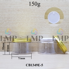 Hũ PET nắp nhôm 150g
