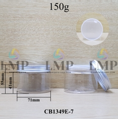 Hũ PET nắp nhôm 150g