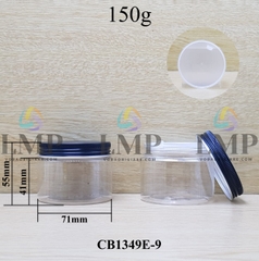 Hũ PET nắp nhôm 150g