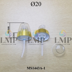 Nắp xịt giọt oval Ø20