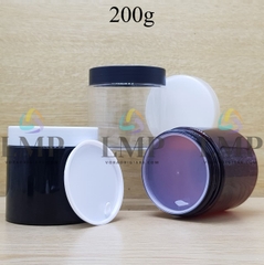 Hũ PET nắp nhựa 200g