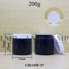 Hũ PET nắp nhựa 200g