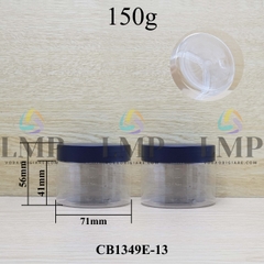 Hũ PET nắp nhựa 150g