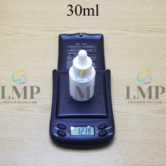 Chai PETG vai ngang nắp bóp khoen nhựa 30ml