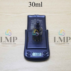 Chai PETG vai ngang nắp bóp khoen nhựa 30ml