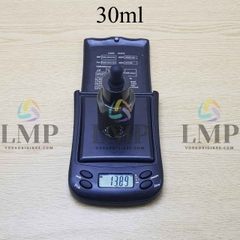 Chai PETG vai ngang nắp bóp khoen nhựa 30ml