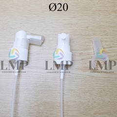 Đầu xịt mũi 90 độ Ø20