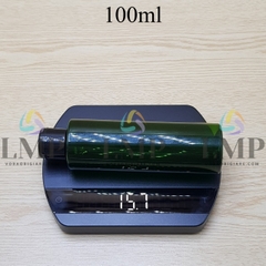 Chai PET vai ngang nắp bật trơn bóng 100ml