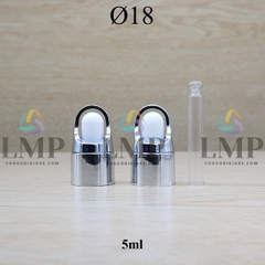 Nắp bóp quai xách Ø18 ( kèm ống thủy tinh )