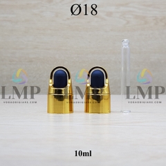 Nắp bóp quai xách Ø18 ( kèm ống thủy tinh )