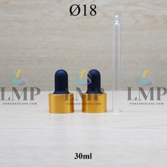 Nắp bóp khoen nhôm Ø18