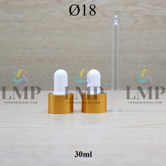 Nắp bóp khoen nhôm Ø18