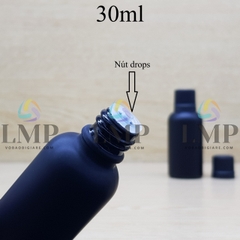 Chai tinh dầu phun mờ nắp nhựa mỏng 30ml