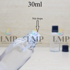 Chai tinh dầu nắp nhựa mỏng 30ml