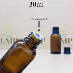 Chai tinh dầu nắp nhựa mỏng 30ml
