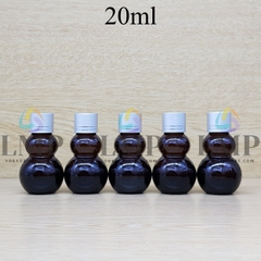 Chai hồ lô nắp xi 2 viền 20ml