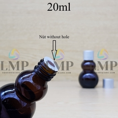 Chai hồ lô nắp xi 2 viền 20ml