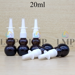 Chai hồ lô xịt mũi vuông thẳng 20ml