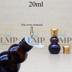 Chai hồ lô nắp mario 20ml