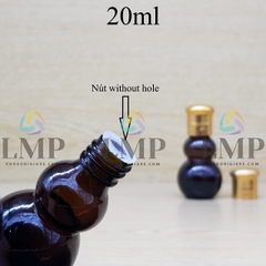 Chai hồ lô nắp mario 20ml