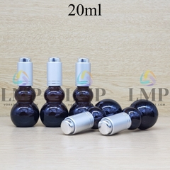 Chai hồ lô nắp nhấn 20ml
