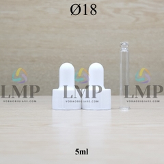 Nắp bóp khoen nhựa sọc Ø18