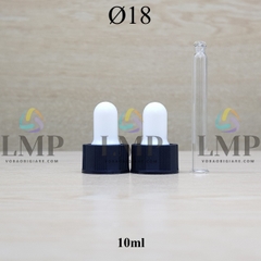 Nắp bóp khoen nhựa sọc Ø18