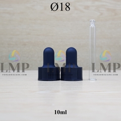 Nắp bóp khoen nhựa sọc Ø18