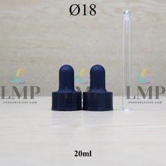 Nắp bóp khoen nhựa sọc Ø18