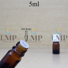 Chai tinh dầu nắp dày 5ml
